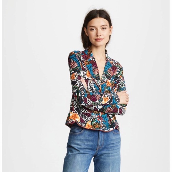 Veronica Beard Penelope Blouse NEW Size 10 - Picture 4 of 8